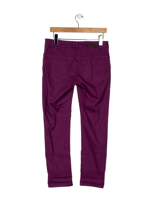 Brunello Cucinelli Mid-Rise Straight Leg Jeans