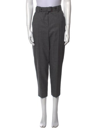 Brunello Cucinelli Virgin Wool Skinny Leg Pants