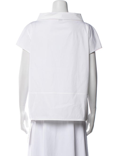 Brunello Cucinelli Cowl Neck Short Sleeve T-Shirt