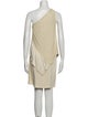 Brunello Cucinelli Leather Mini Dress