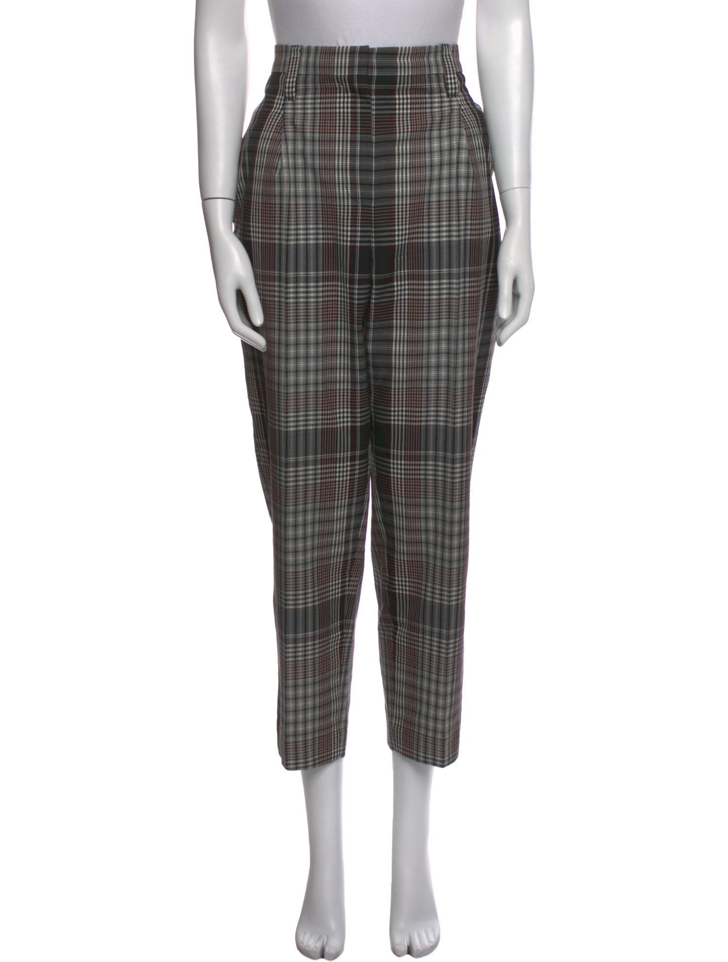 Brunello Cucinelli Virgin Wool Straight Leg Pants