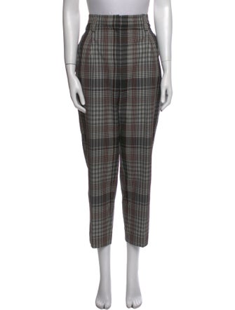 Brunello Cucinelli Virgin Wool Straight Leg Pants