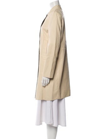 Brunello Cucinelli Leather Coat