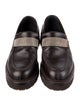 Brunello Cucinelli Monili Leather Loafers