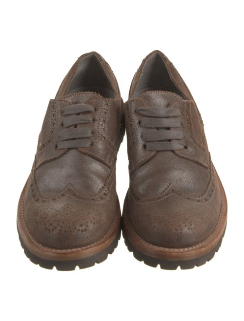 Brunello Cucinelli Suede Oxfords