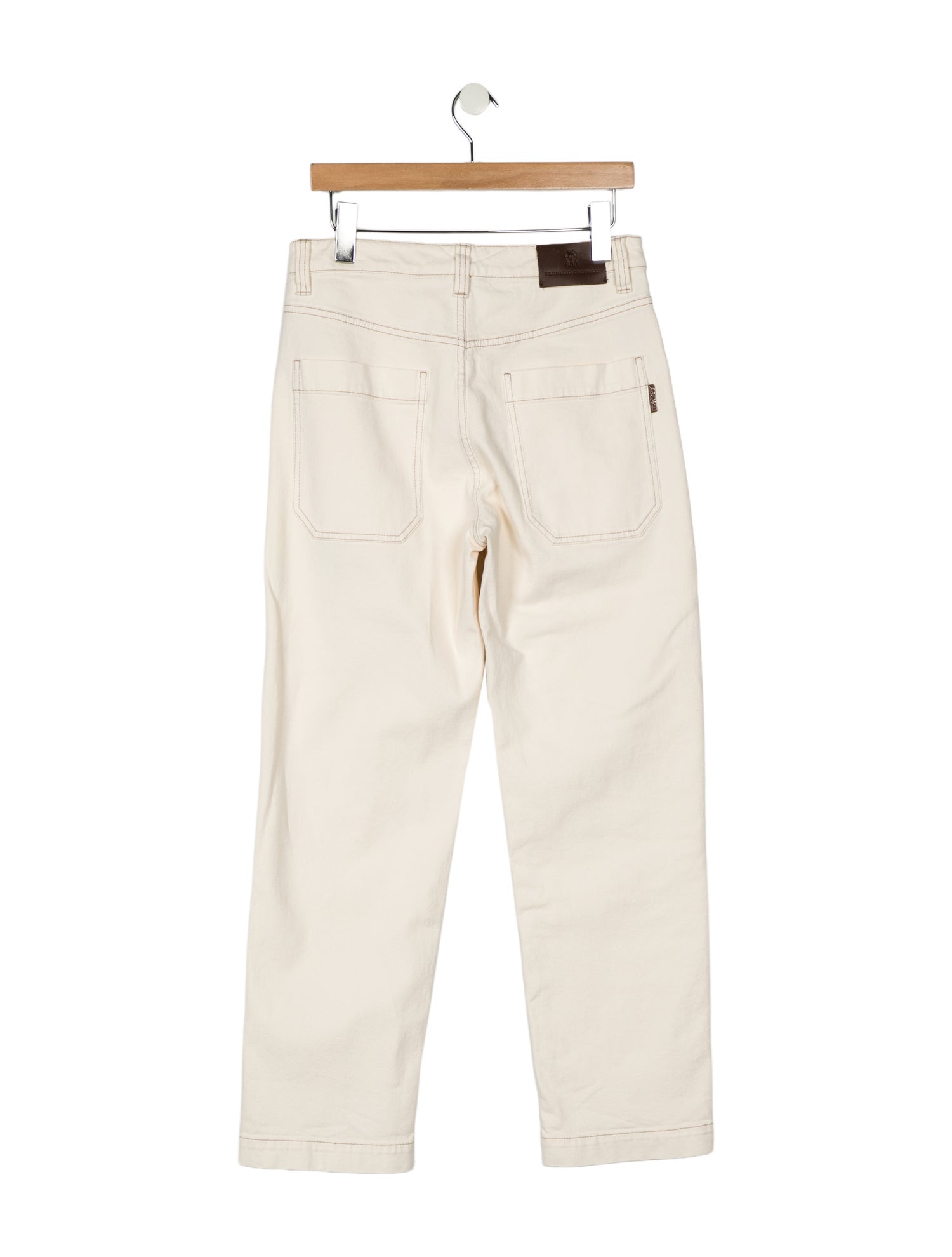 Brunello Cucinelli Mid-Rise Straight Leg Jeans w/ Tags