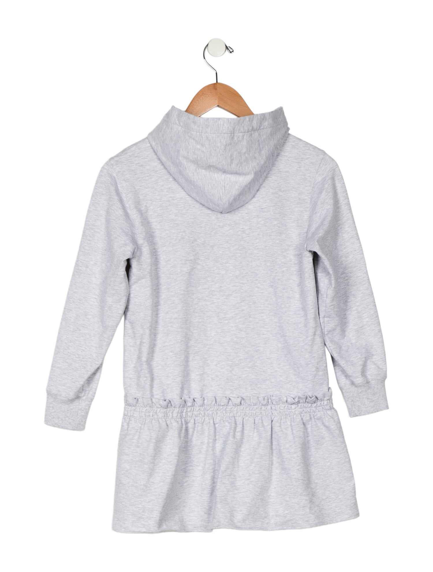 Brunello Cucinelli Girls' Long Sleeve Hooded Dress w/ Tags