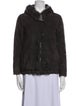 Brunello Cucinelli Leather Faux Fur Jacket