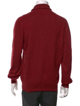 Brunello Cucinelli Cashmere Collar Polo Sweater