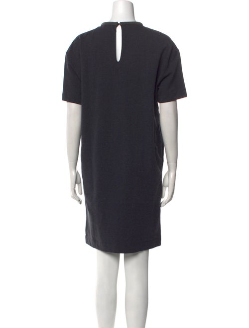 Brunello Cucinelli Crew Neck Knee-Length Dress