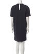 Brunello Cucinelli Crew Neck Knee-Length Dress