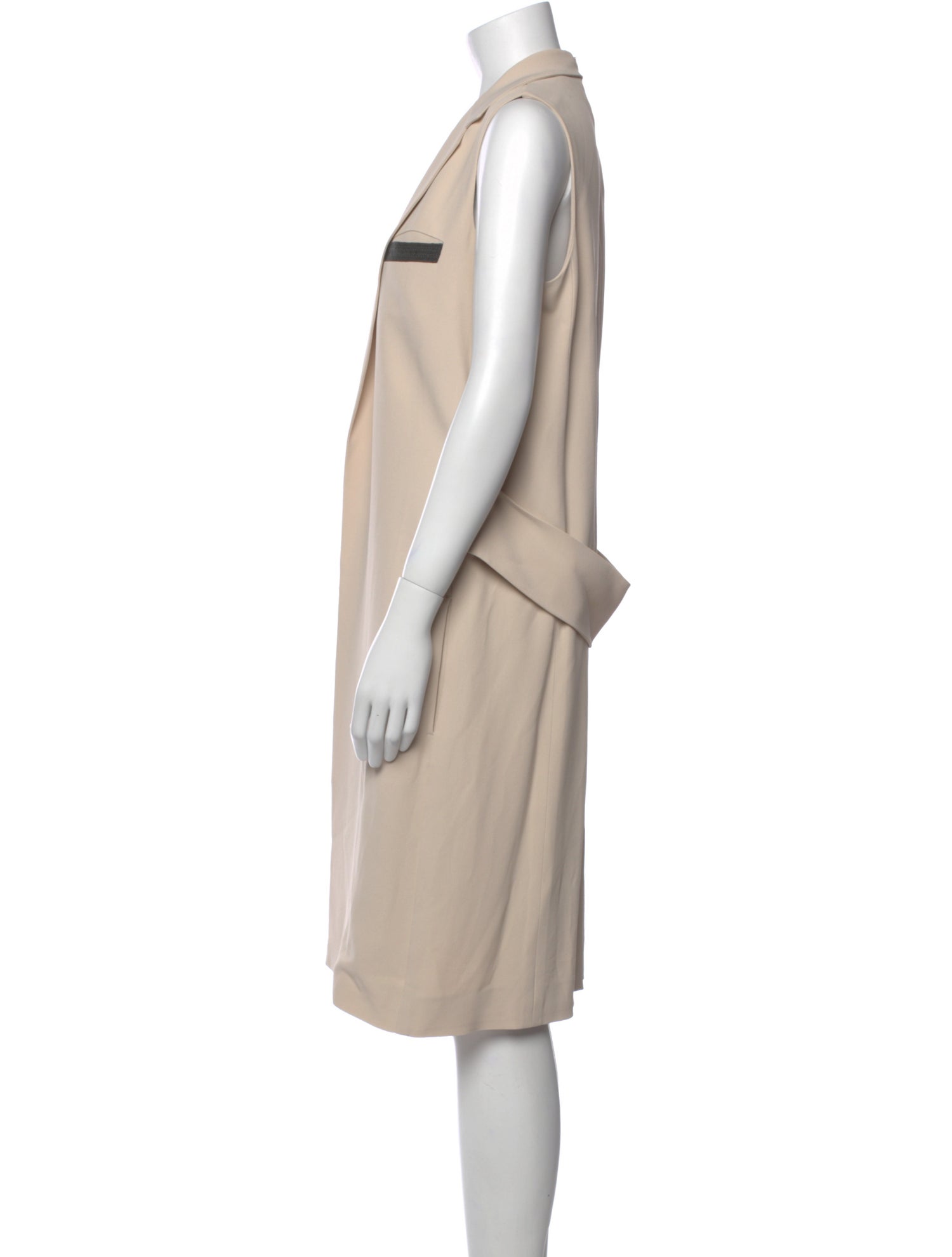 Brunello Cucinelli Crew Neck Knee-Length Dress w/ Tags