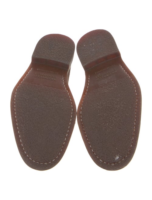 Brunello Cucinelli Suede Tassel Accents Loafers