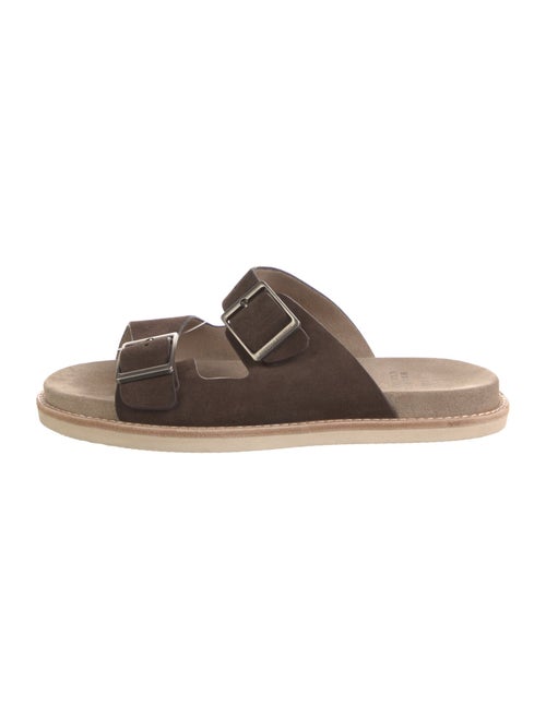 Brunello Cucinelli Suede Slides