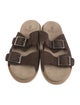 Brunello Cucinelli Suede Slides