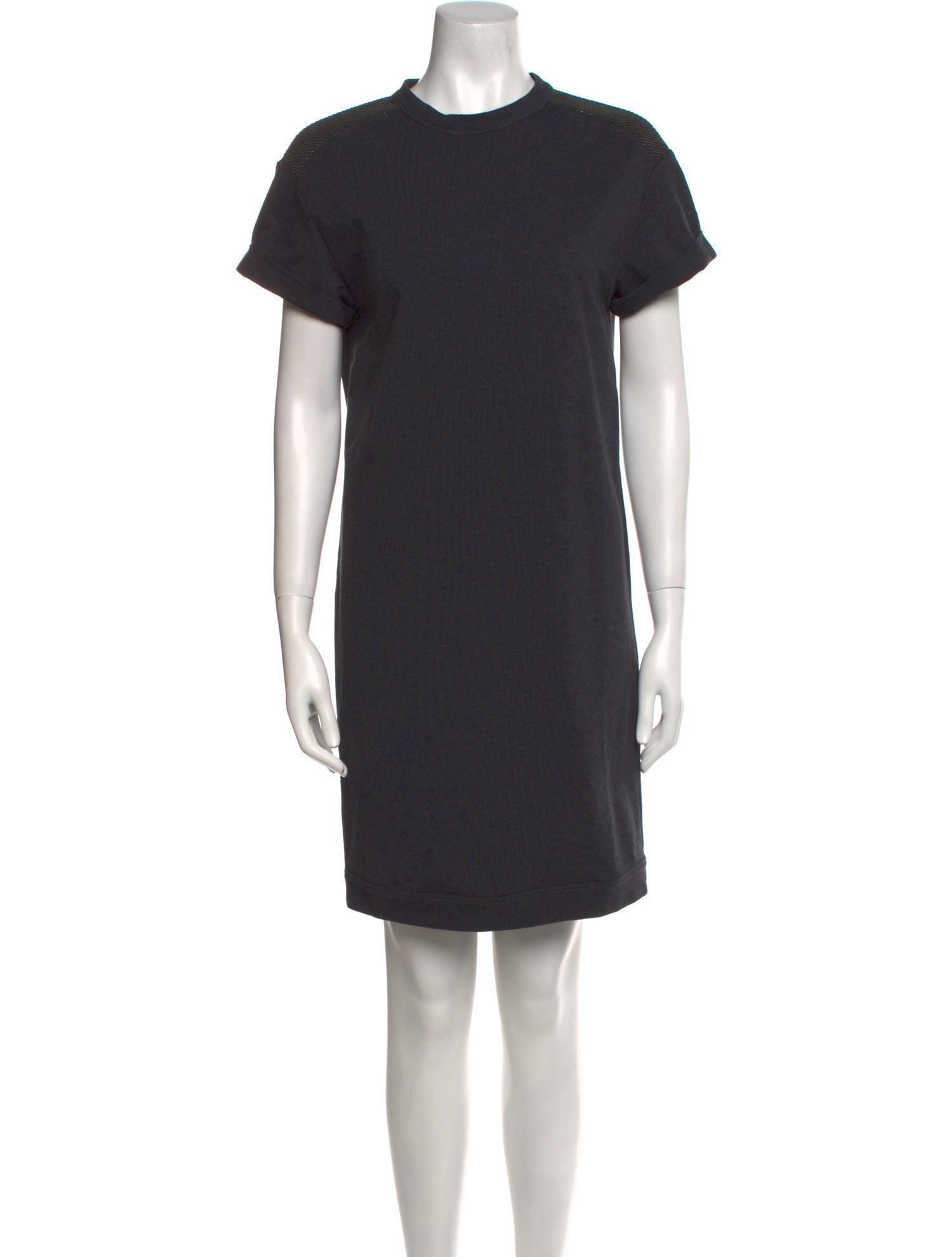 Brunello Cucinelli Crew Neck Mini Dress