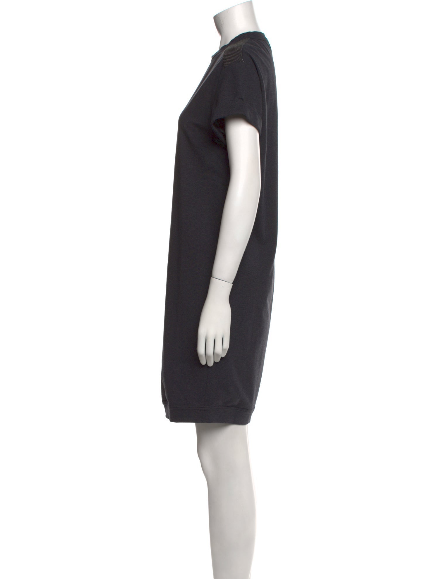Brunello Cucinelli Crew Neck Mini Dress