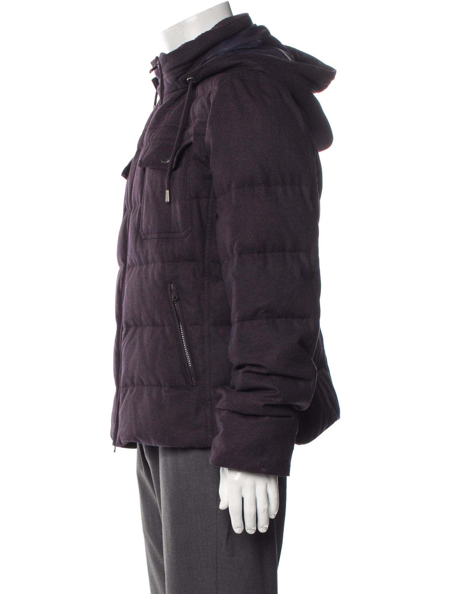 Brunello Cucinelli Wool Puffer Coat