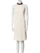 Brunello Cucinelli Mock Neck Knee-Length Dress