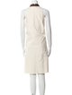 Brunello Cucinelli Mock Neck Knee-Length Dress
