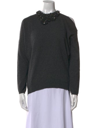 Brunello Cucinelli Cashmere Crew Neck Sweater