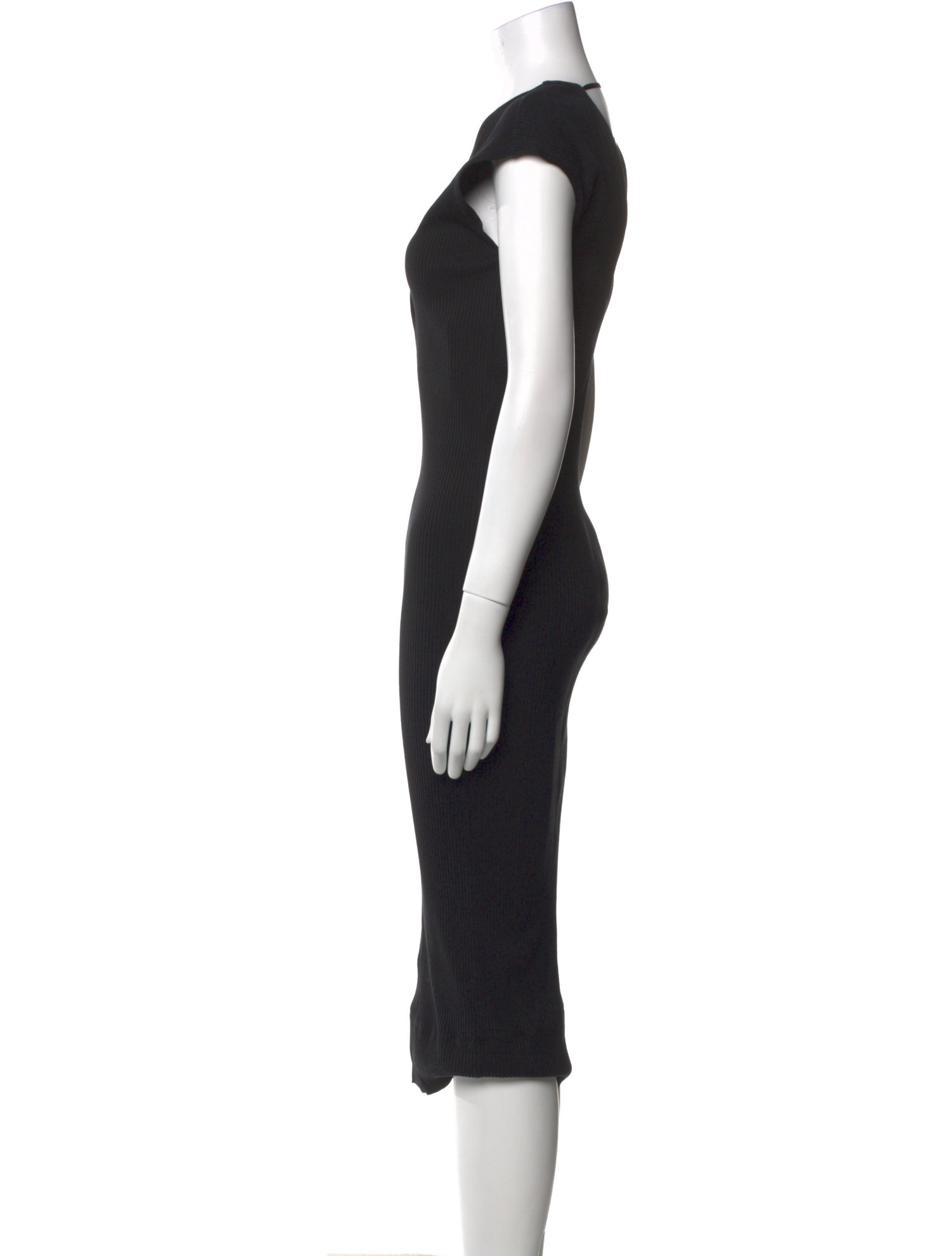 Brunello Cucinelli V-Neck Midi Length Dress w/ Tags