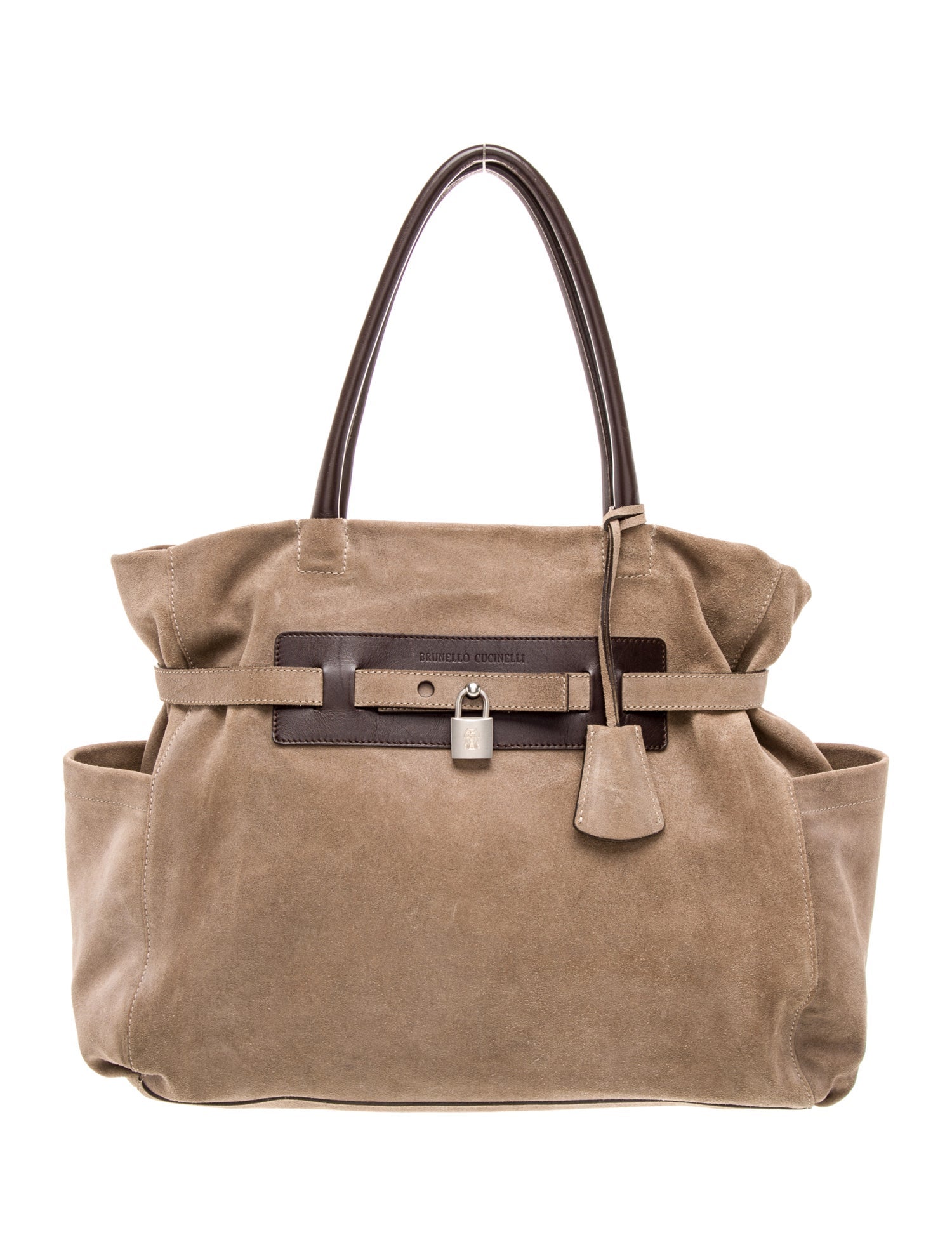 Brunello Cucinelli Suede Tote