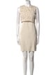 Brunello Cucinelli Crew Neck Mini Dress