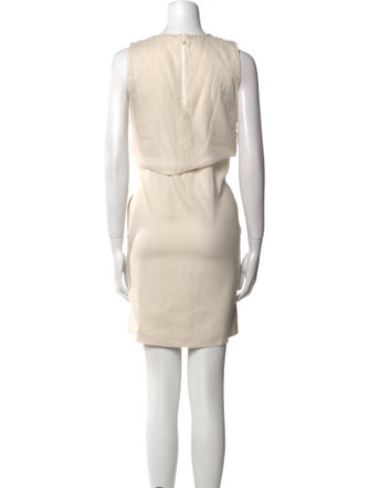 Brunello Cucinelli Crew Neck Mini Dress