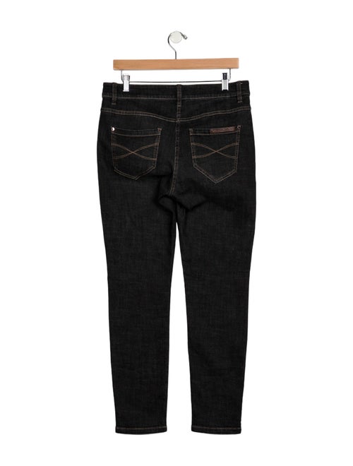 Brunello Cucinelli Mid-Rise Straight Leg Jeans