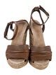 Brunello Cucinelli Monili Leather Espadrilles