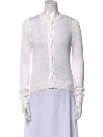 Brunello Cucinelli Linen Crew Neck Sweater