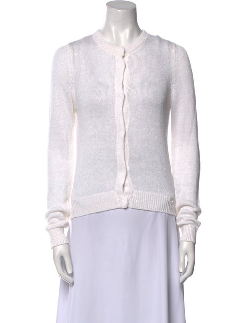 Brunello Cucinelli Linen Crew Neck Sweater