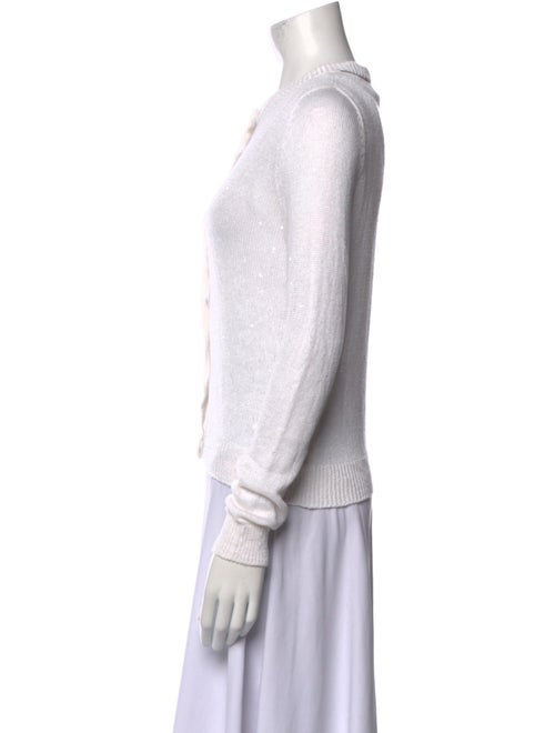 Brunello Cucinelli Linen Crew Neck Sweater