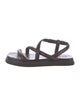 Brunello Cucinelli Monili Leather Sandals