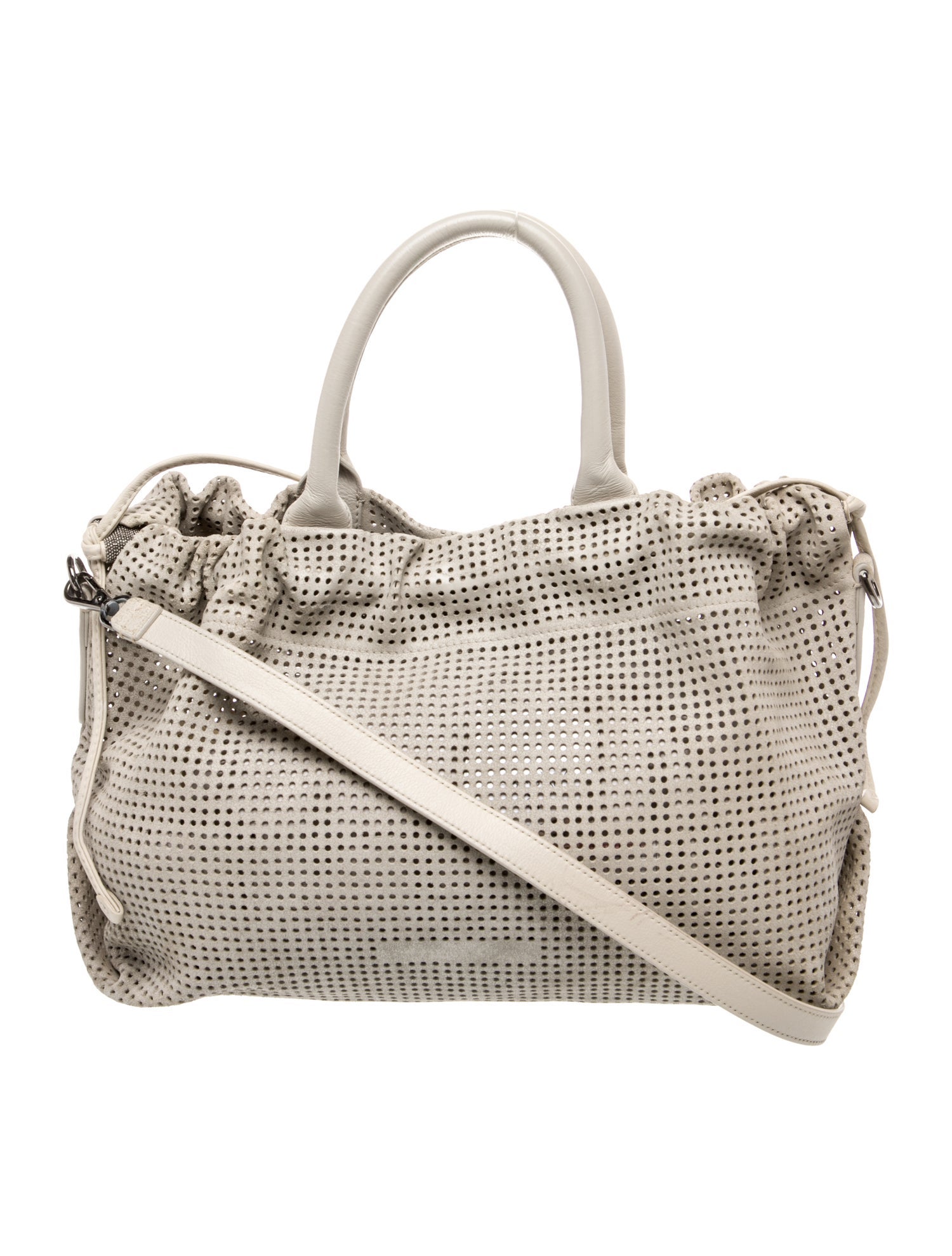 Brunello Cucinelli Leather Top Handle Bag