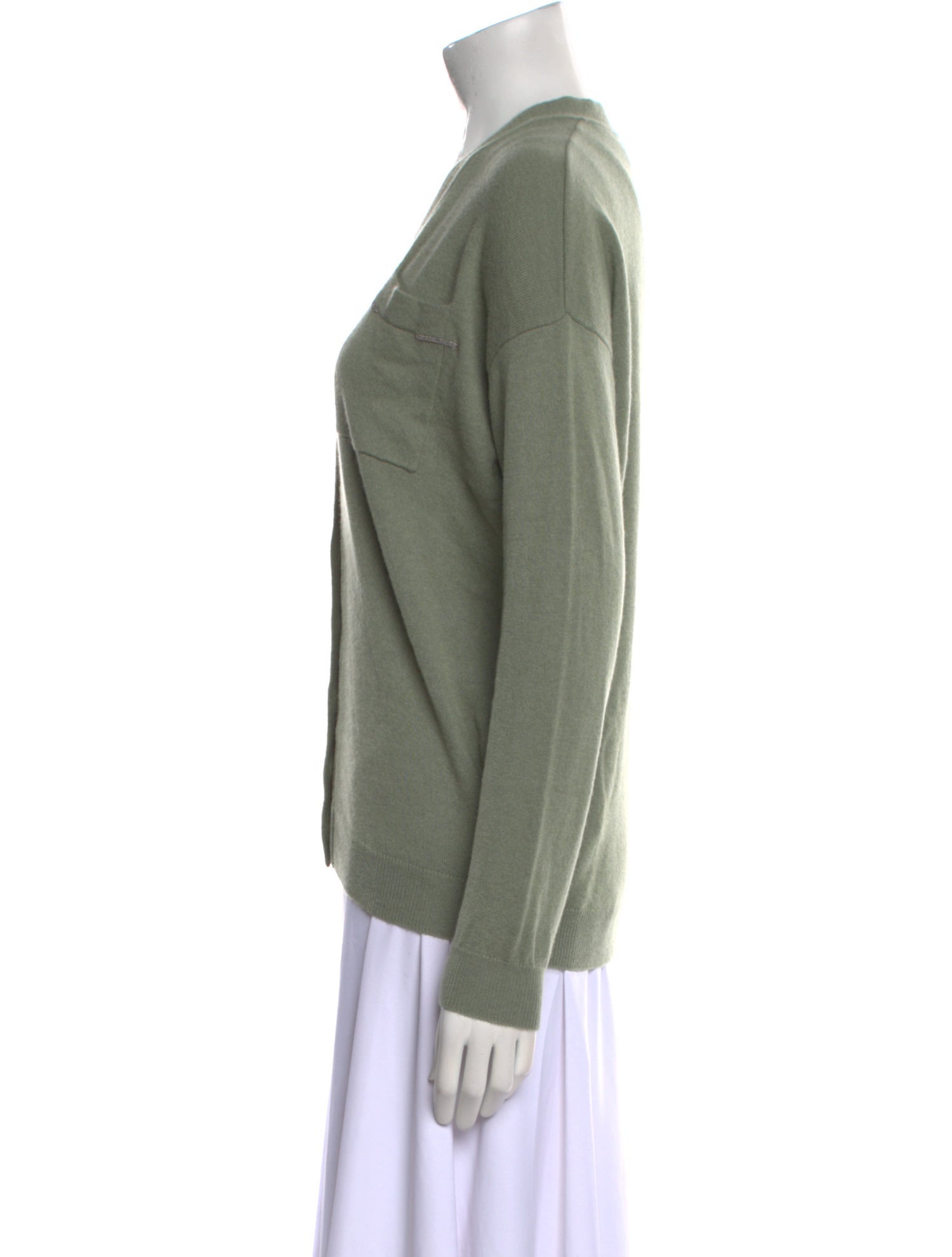 Brunello Cucinelli Cashmere V-Neck Sweater