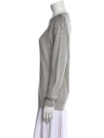 Brunello Cucinelli Cashmere Bateau Neckline Sweater