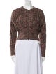 Brunello Cucinelli Mohair Printed Sweater