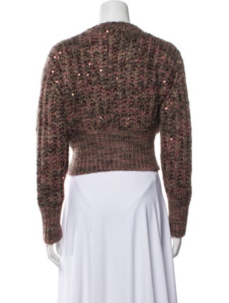 Brunello Cucinelli Mohair Printed Sweater