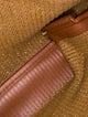 Brunello Cucinelli Raffia Top Handle Bag