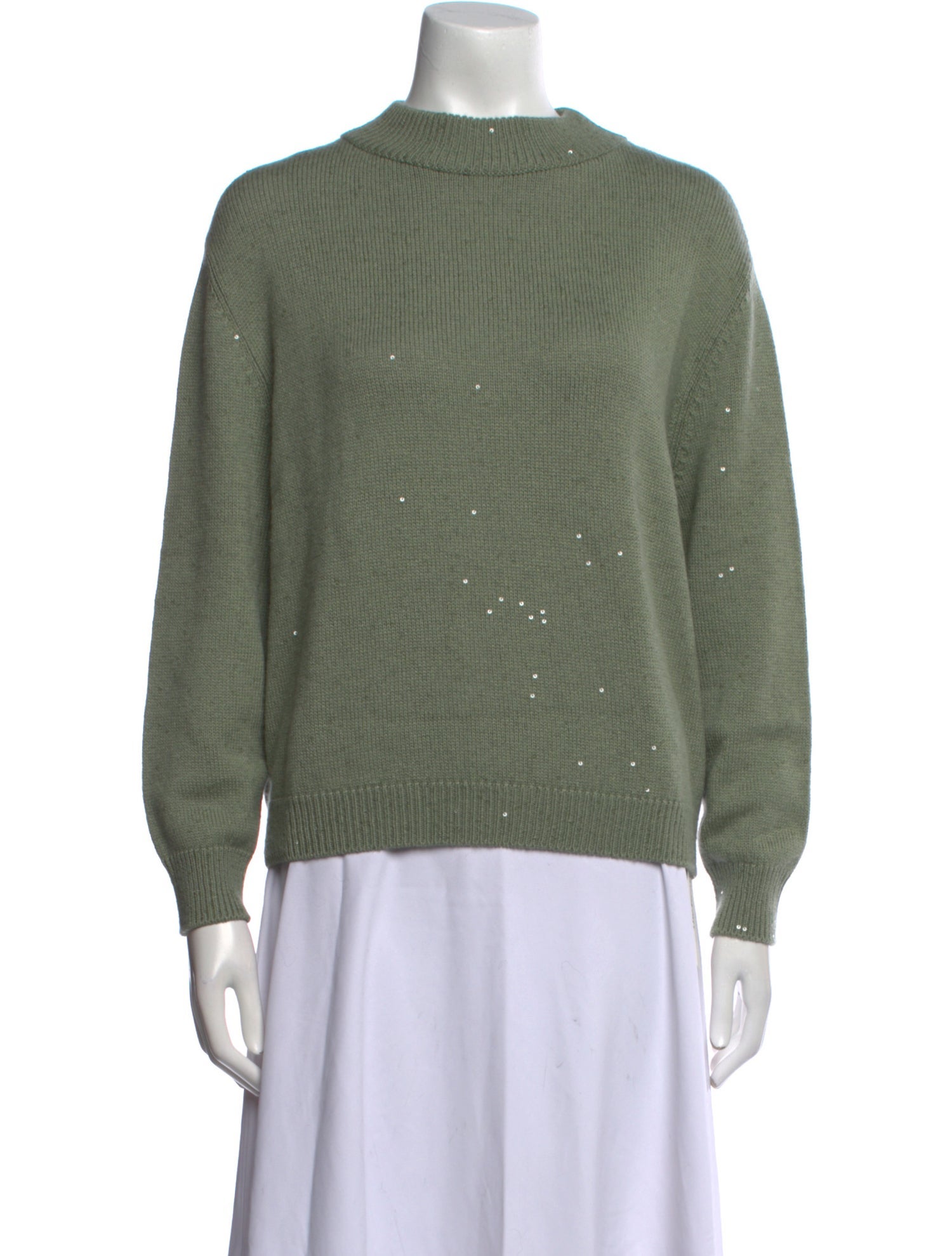 Brunello Cucinelli Cashmere Mock Neck Sweater
