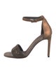 Brunello Cucinelli Monili Suede Sandals