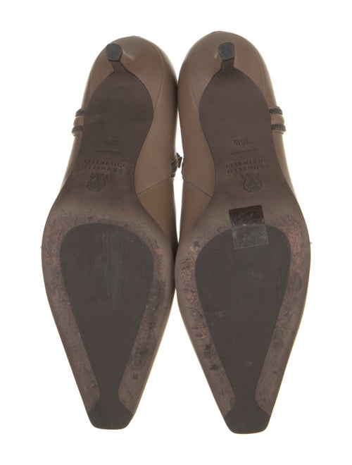 Brunello Cucinelli Monili Leather Boots