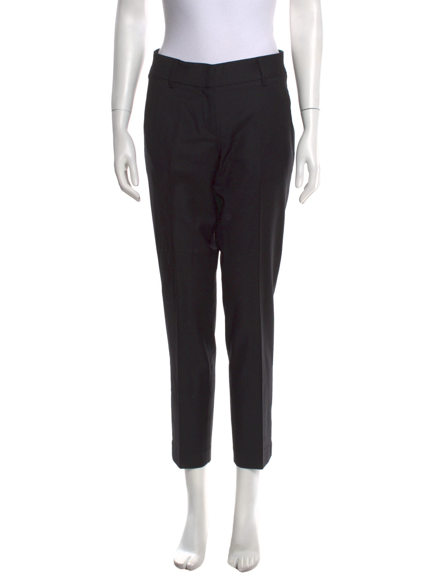 Brunello Cucinelli Virgin Wool Straight Leg Pants