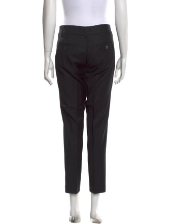 Brunello Cucinelli Virgin Wool Straight Leg Pants