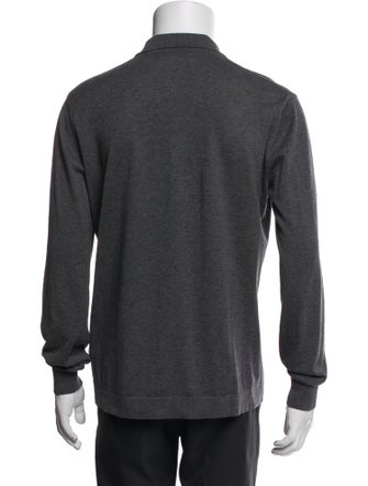 Brunello Cucinelli Crew Neck Long Sleeve Polo Shirt