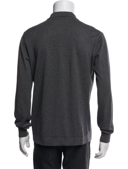 Brunello Cucinelli Crew Neck Long Sleeve Polo Shirt