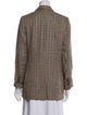 Brunello Cucinelli Linen Plaid Print Blazer