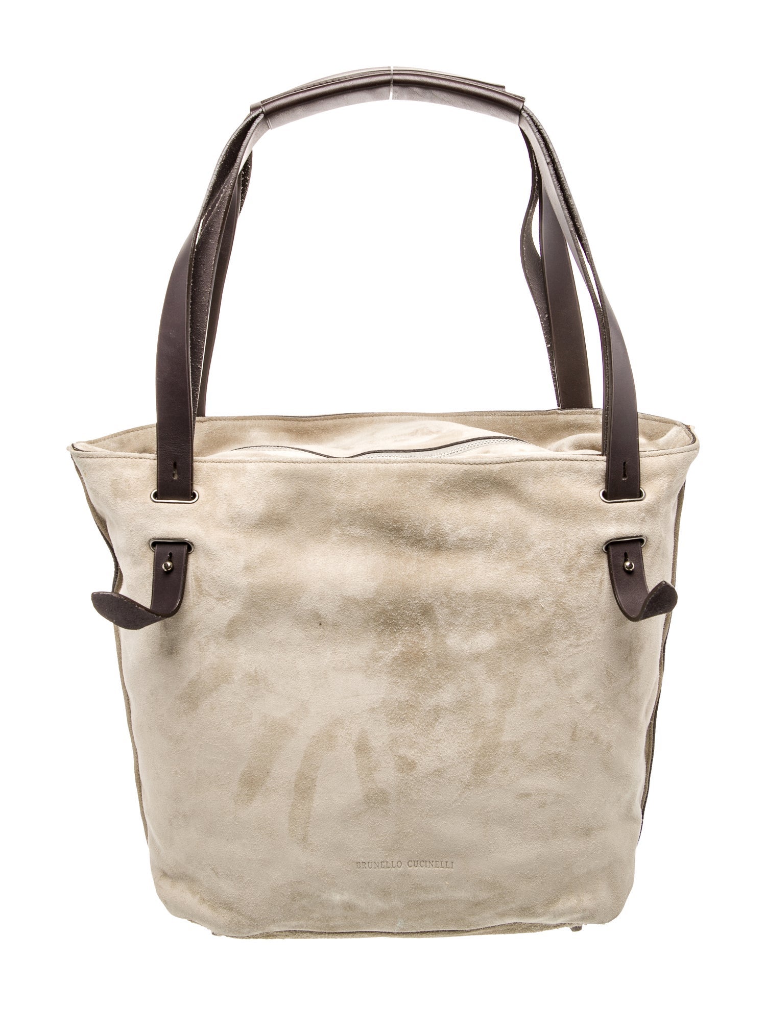 Brunello Cucinelli Suede Shoulder Bag